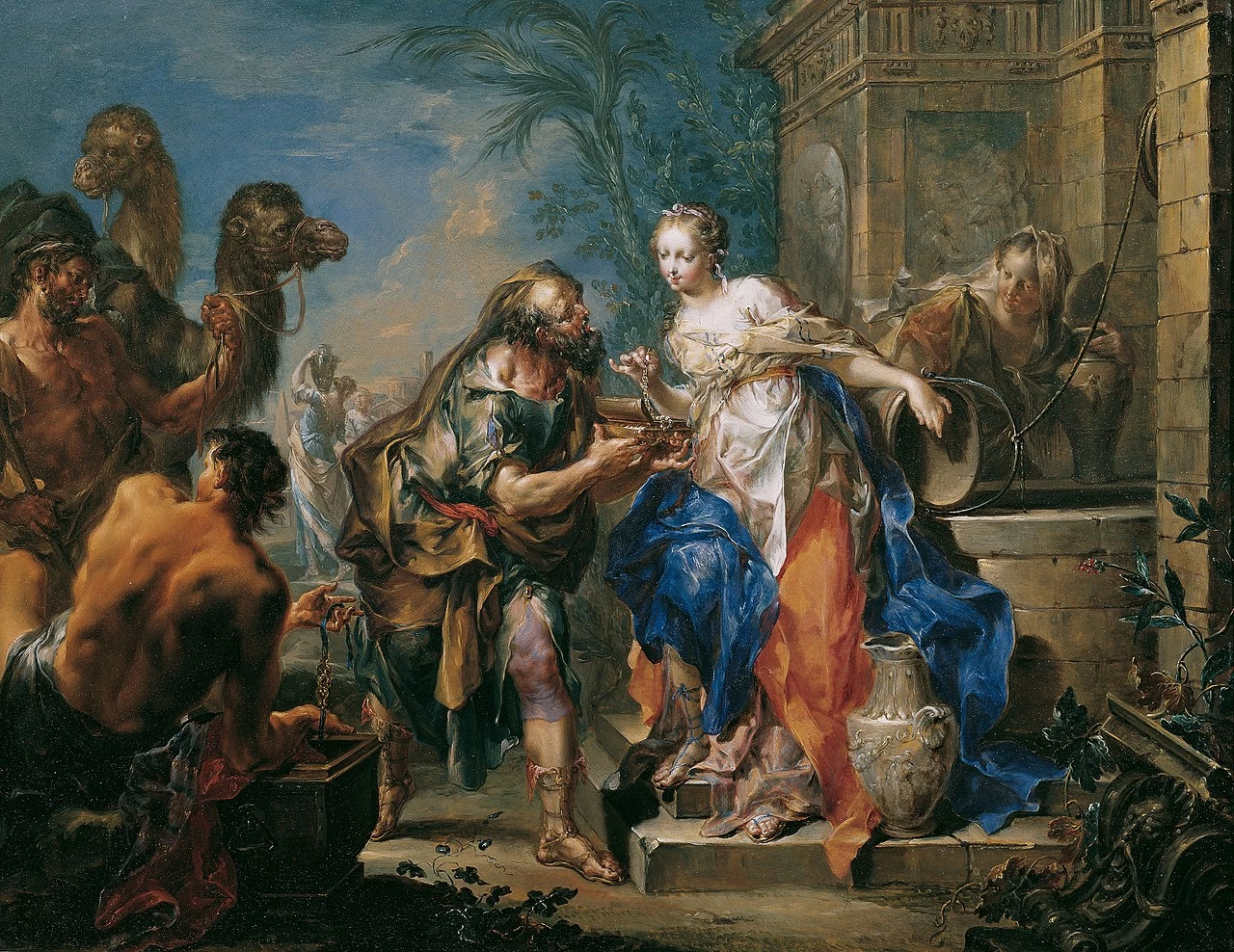 Rebecca alla fontana - Österreichische Galerie Belvedere, Vienna